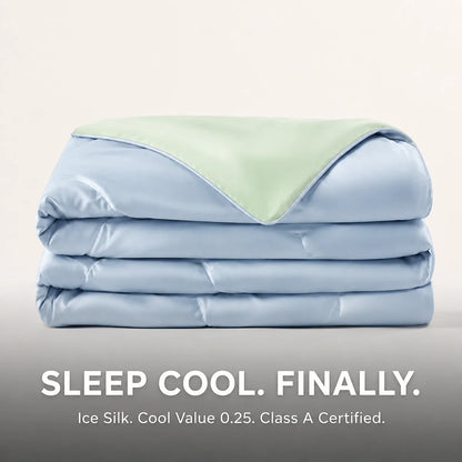 Cooling Silk Summer Blanket