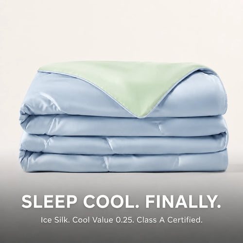 Cooling Silk Summer Blanket