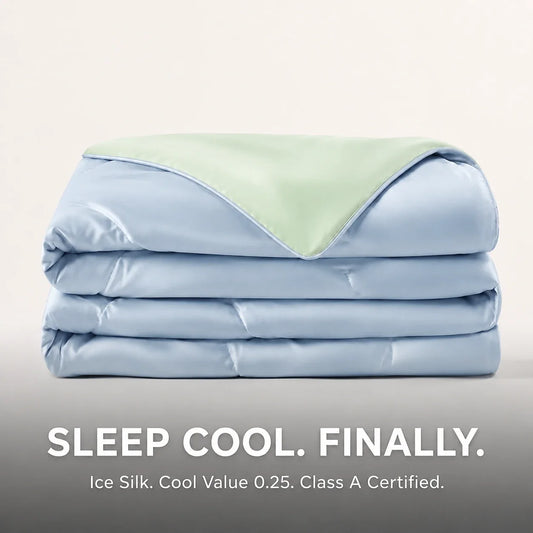 Cooling Silk Summer Blanket