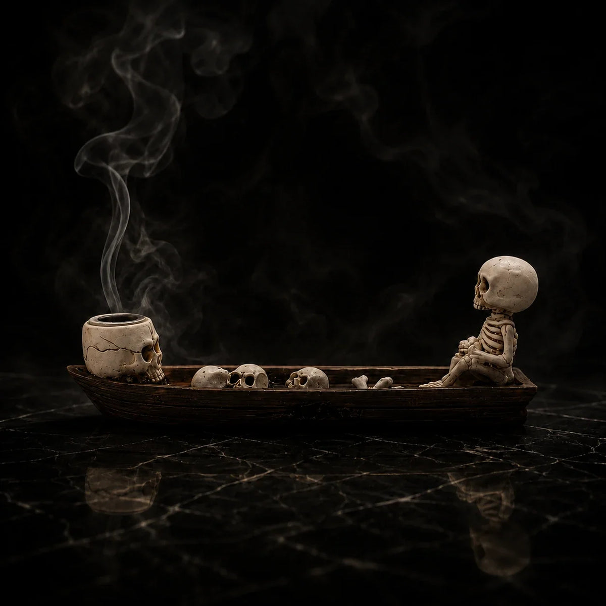 MistyPeak — Backflow Incense Burner