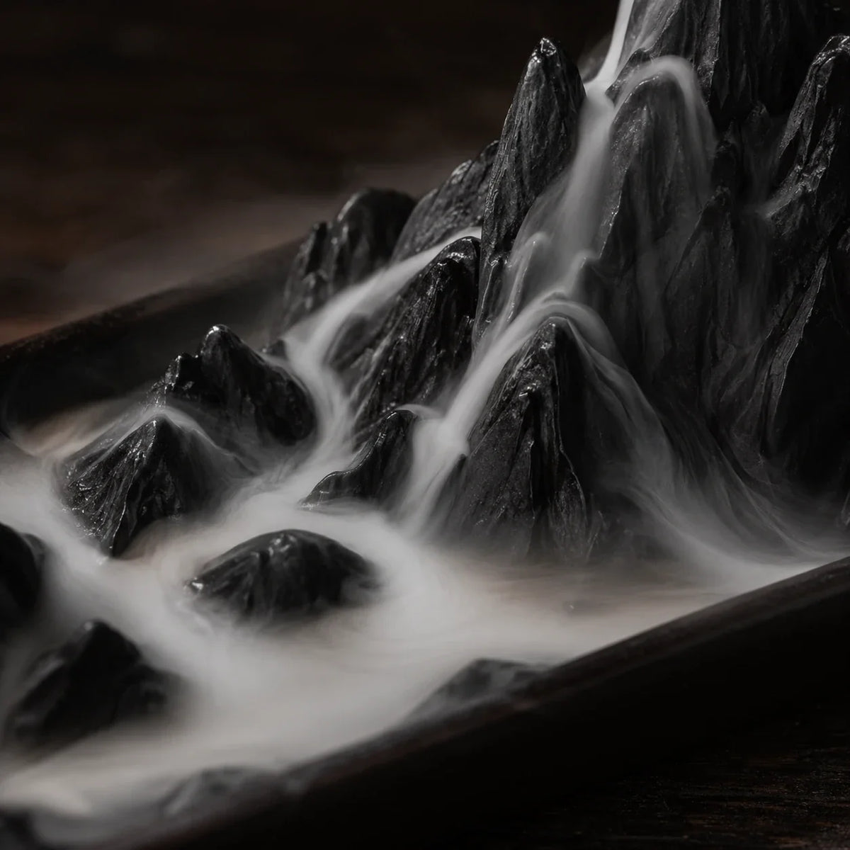 MistyPeak — Backflow Incense Burner