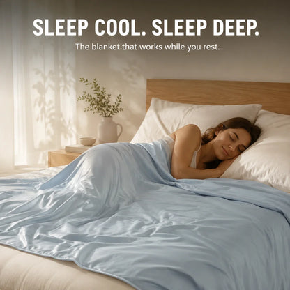 Cooling Silk Summer Blanket
