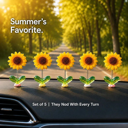 The Nodding Sunflowers