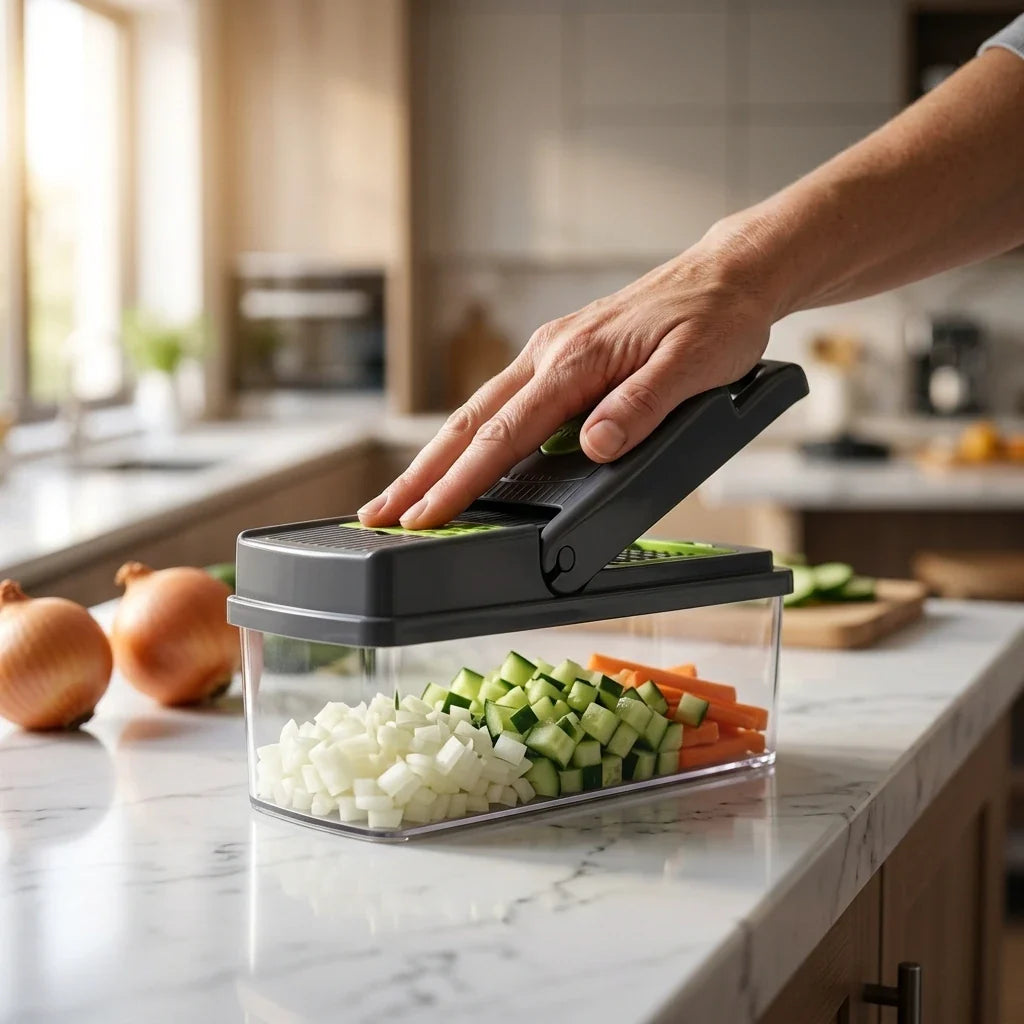10-in-1 Multifunctional Vegetable Chopper & Slicer